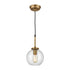 Elk MountainCreek MINI PENDANT in Brass Finish Model: D4345