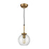 Elk MountainCreek MINI PENDANT in Brass Finish Model: D4345