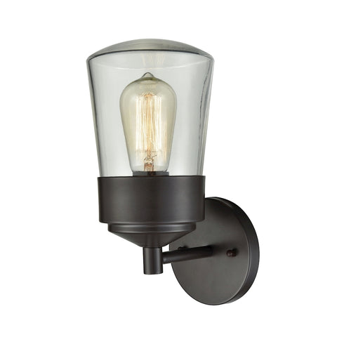 Elk Mullen Gate SCONCE in Oil Rubbed Bronze Finish Model: 45116/1