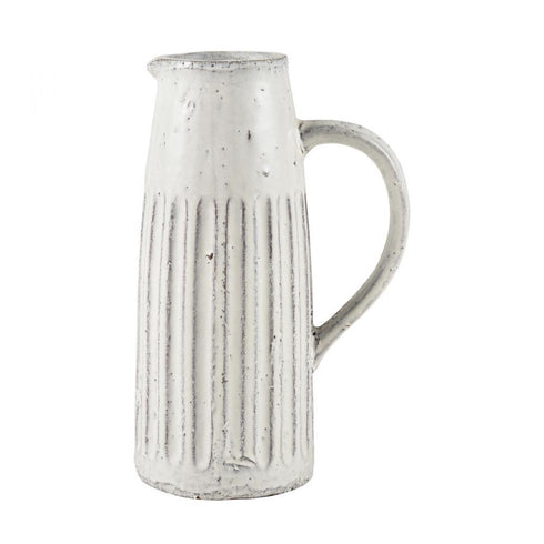 Elk Muriel VASE JAR BOTTLE in Aged White Finish Model: S0017-8210