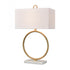 Elk Murphy 30 Inch High 1 Light Table Lamp in Aged Brass Model: H0019-11110