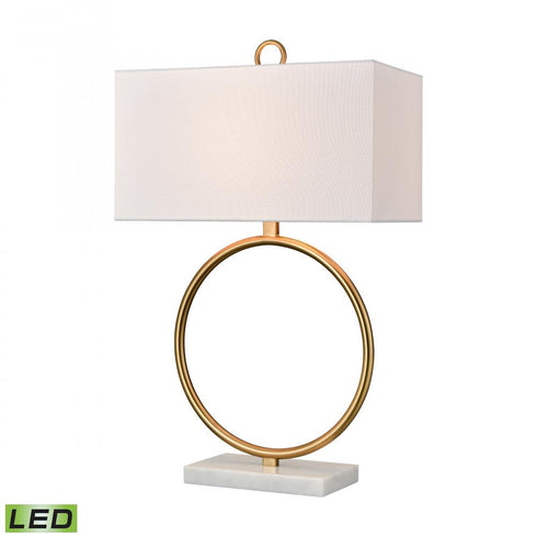 Elk Murphy 30 Inch High 1 Light Table Lamp in Aged Brass Model: H0019-11110