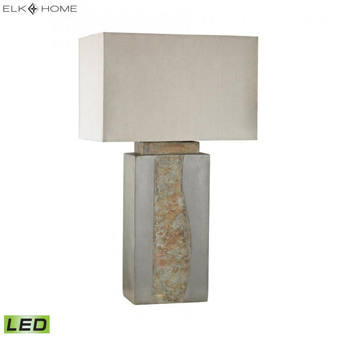 Elk Musee TABLE LAMP in Gray Finish Model: D3098-LED