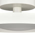 Elk Nancy 13.75 Inch Wide LED Semi Flush Mount in Matte White Model: 85065/LED