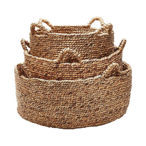 Elk Natural Low Rise BOX BIN BASKET in Natural Finish Model: 784083