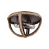 Elk Natural Rope FLUSH MOUNT in Oil Rubbed Bronze Finish Model: 63062-2