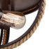Elk Natural Rope FLUSH MOUNT in Oil Rubbed Bronze Finish Model: 63062-2