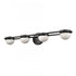 Elk Nelly 31 Inch Wide 4 Light Vanity Light in Matte Black Model: 81593/LED