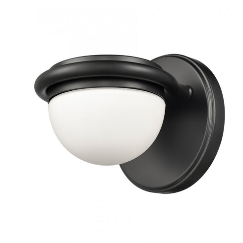 Elk Nelly 5 Inch Wide 1 Light Vanity Light in Matte Black Model: 81590/LED
