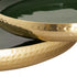 Elk Nelson Tray Set of 2 in Dark Green Enamel (2 pack) (2 pack) Model: H0897-9781/S2