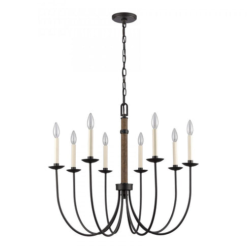 Elk Neville 28'' Wide 8 Light Chandelier Model: 89708/8