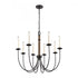 Elk Neville 28'' Wide 8 Light Chandelier Model: 89708/8