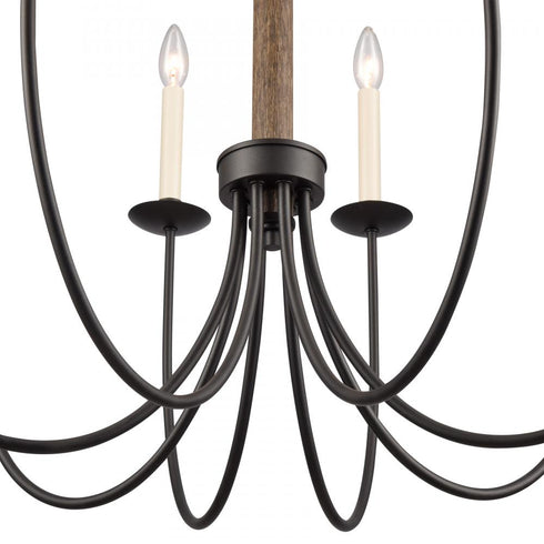 Elk Neville 28'' Wide 8 Light Chandelier Model: 89708/8