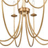 Elk Neville 34 Inch Wide 12 Light Chandelier Natural Brass Model: 89719/8+4