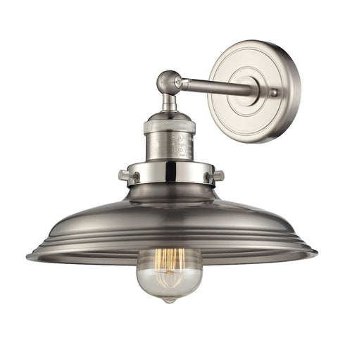 Elk Newberry 1 Light SCONCE in Satin Nickel Finish Model: 55020/1