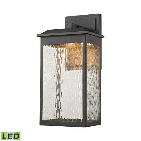 Elk Newcastle SCONCE in Textured Matte Black Finish Model: 45201/LED