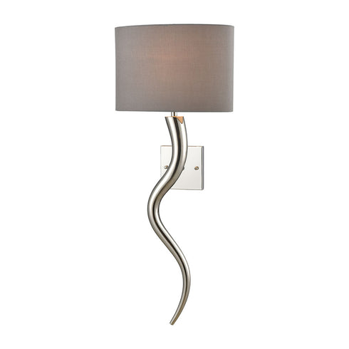 Elk Nile 1 Light SCONCE in Polished Nickel Finish Model: D4215