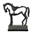 Elk Noble Sculpture in Aged Black Model: S0037-12029
