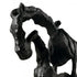Elk Noble Sculpture in Aged Black Model: S0037-12029