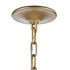 Elk Noura 15.5'' Wide 4 Light Pendant Champagne Model: 69484/4