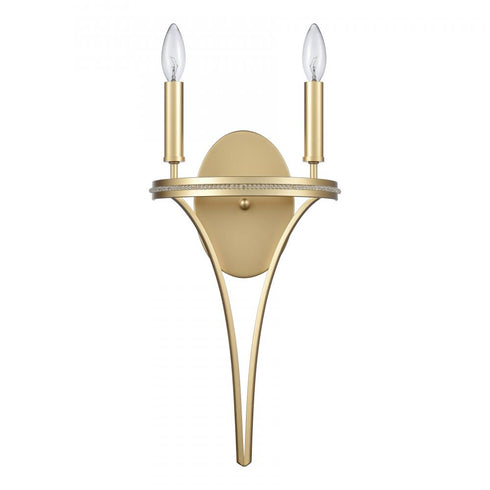 Elk Noura 20 Inch High 2 Light Sconce Champagne Gold Model: 69480/2