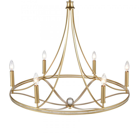 Elk Noura 31.5'' Wide 6 Light Chandelier Model: 69485/6