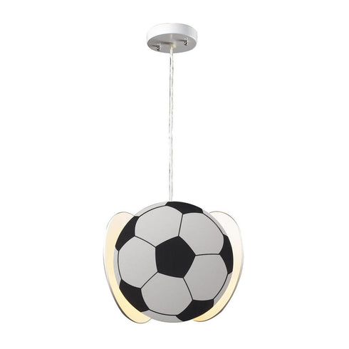 Elk Novelty 1 Light MINI PENDANT in Black White White Finish Model: 5127/1