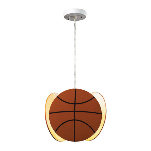 Elk Novelty 1 Light MINI PENDANT in Orange Finish Model: 5129/1