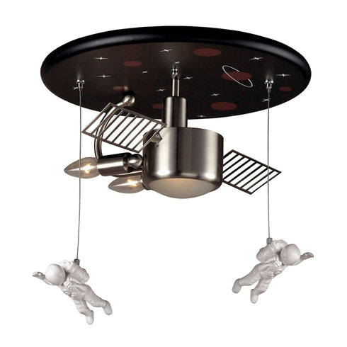 Elk Novelty FLUSH MOUNT in Black Finish Model: 5089/3