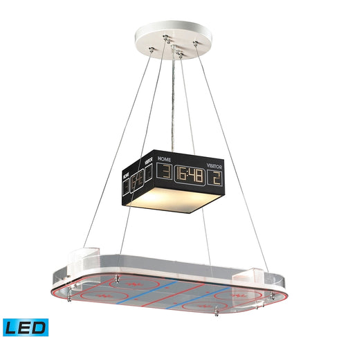 Elk Novelty ISLAND LIGHT in Silver Finish Model: 5138/2-LED