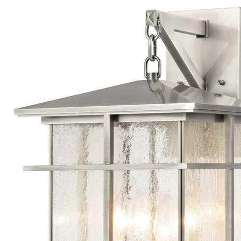 Elk Oak Park SCONCE in Antique Brushed Aluminum Finish Model: 89372/4