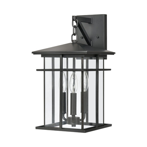 Elk Oak Park SCONCE in Matte Black Finish Model: 89361/3