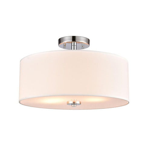 Elk Oakland SEMI FLUSH MOUNT in Chrome Finish Model: CN290283