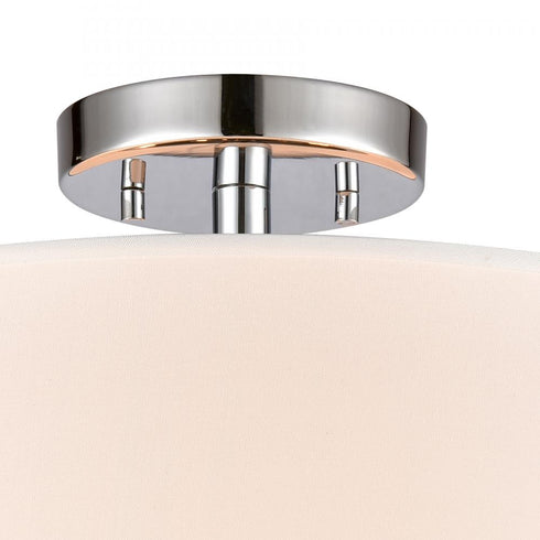 Elk Oakland SEMI FLUSH MOUNT in Chrome Finish Model: CN290283