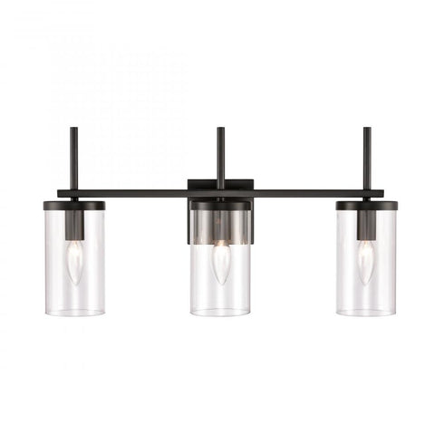 Elk Oakland VANITY LIGHT in Black Finish Model: CN290316