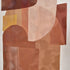 Elk Ochre Abstract Ochre Framed Abstract Wall Art in Rust Finish Model: S0016-11340