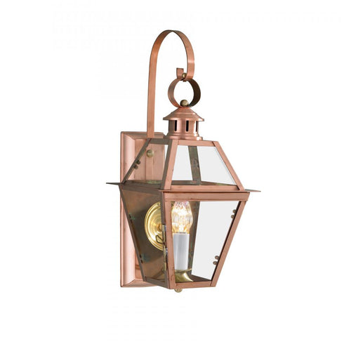 Elk Olde Colony 22 Inch High 1 Light Outdoor Sconce in Copper Model: 2253-CO-CL
