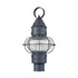 Elk Onion POST MOUNT in Aged Zinc Finish Model: 57172/1