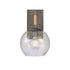 Elk Orlando 13.5 Inch High 1 Light Outdoor Sconce in Iron Model: 69710/1