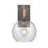 Elk Orlando 15.5 Inch High 1 Light Outdoor Sconce in Iron Model: 69711/1