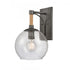 Elk Orlando 15.5 Inch High 1 Light Outdoor Sconce in Iron Model: 69711/1