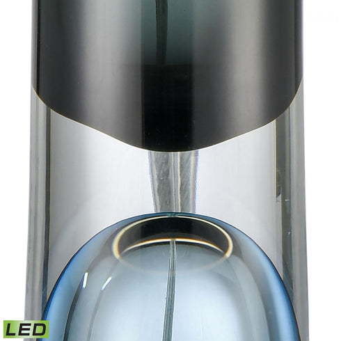 Elk Otho 24 Inch High 1 Light Table Lamp Navy Includes LED Bulb in Blue Finish Model: H0019-7998-LED