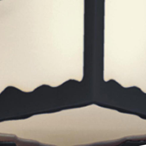 Elk Outdoor Essentials 1 Light FLUSH MOUNT in Black Finish Model: SL7577