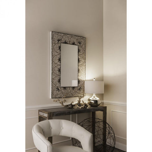 Elk Paloma CONSOLE TABLE DESK in Atlantic Brushed Finish Model: 157-006