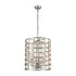 Elk Panjandrum 4 Light CHANDELIER in Silver Leaf Finish Model: D4126