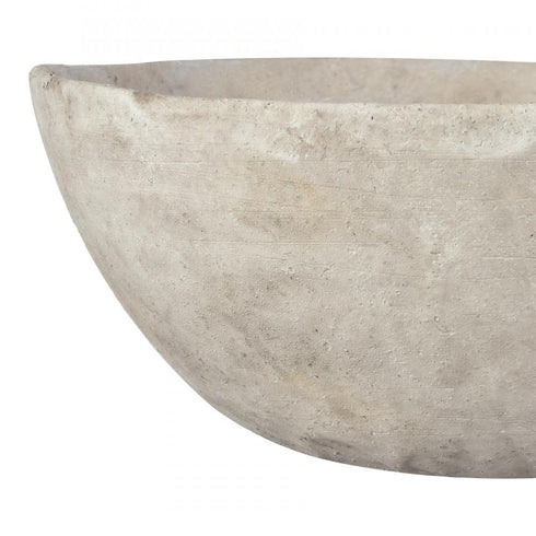 Elk Pantheon Bowl in Aged White Model: S0017-11252