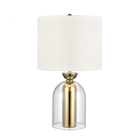 Elk Park Plaza 21 Inch High 1 Light Table Lamp in Clear Model: S0019-9506