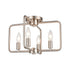 Elk Park Slope FLUSH MOUNT in Brushed Nickel Finish Model: CN330482