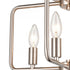 Elk Park Slope FLUSH MOUNT in Brushed Nickel Finish Model: CN330482