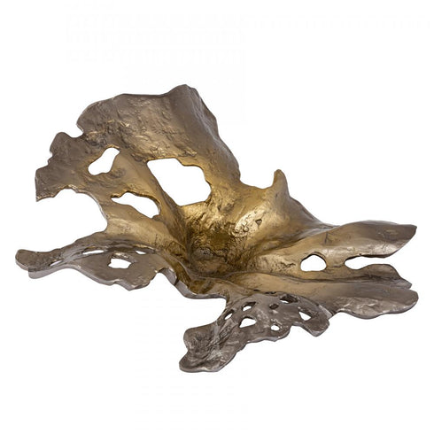 Elk Parl Leaf Object in Gold Ombre Model: S0807-11357